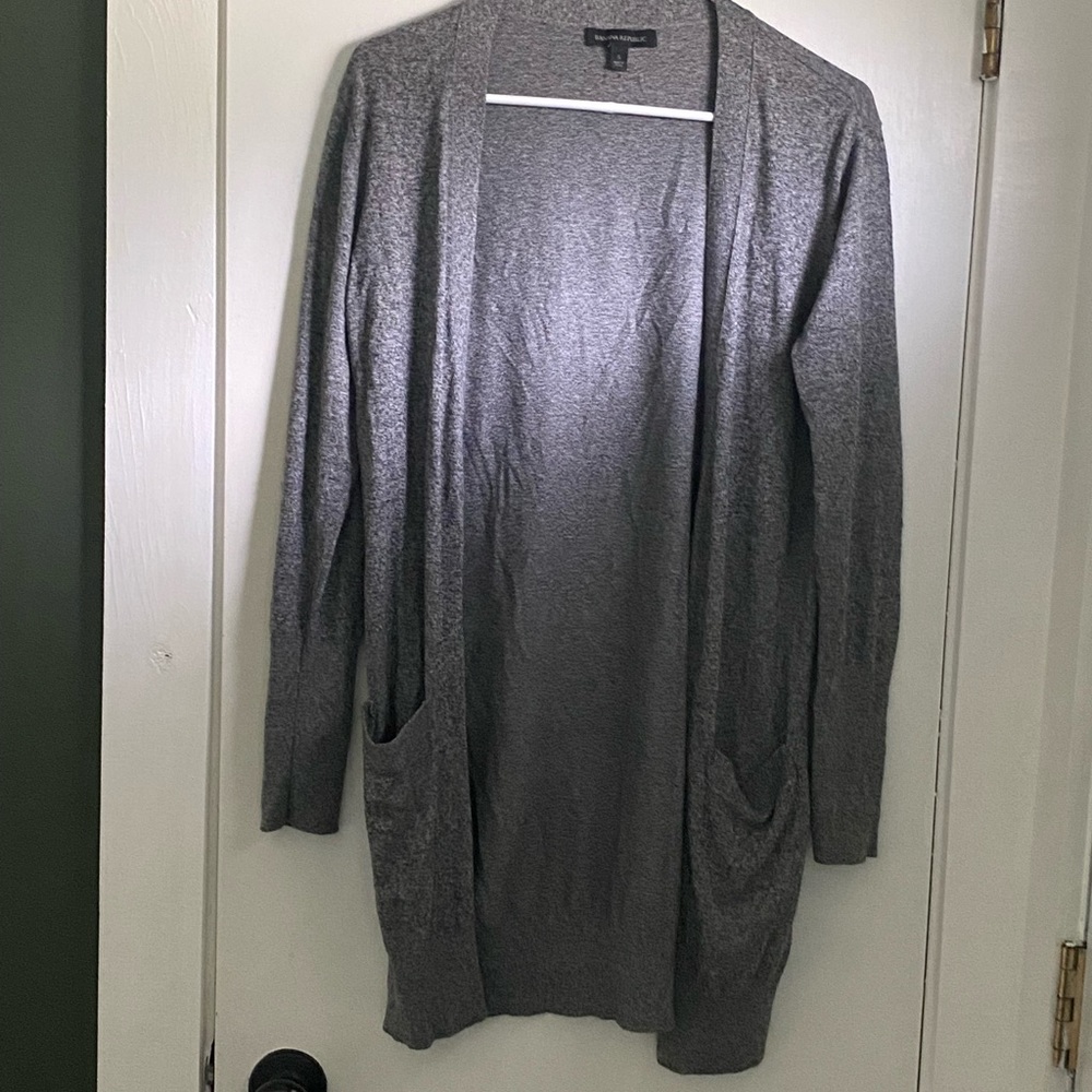 Banana Republic Gray cardigan